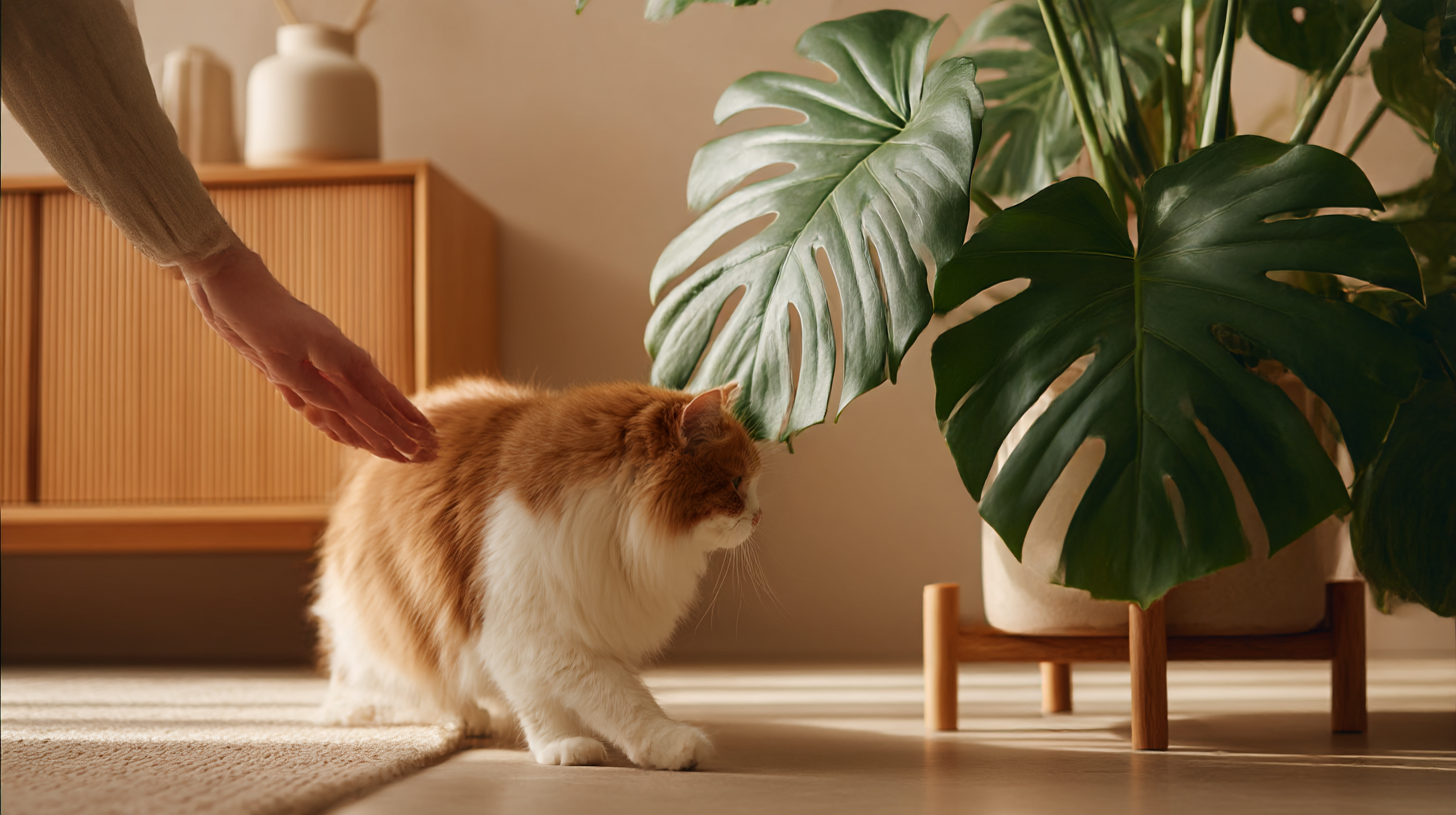 Monstera plant toxicity symptoms and prevention tips for cats and dogs