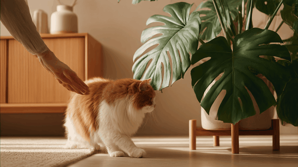 Is de Monstera giftig voor katten en honden?