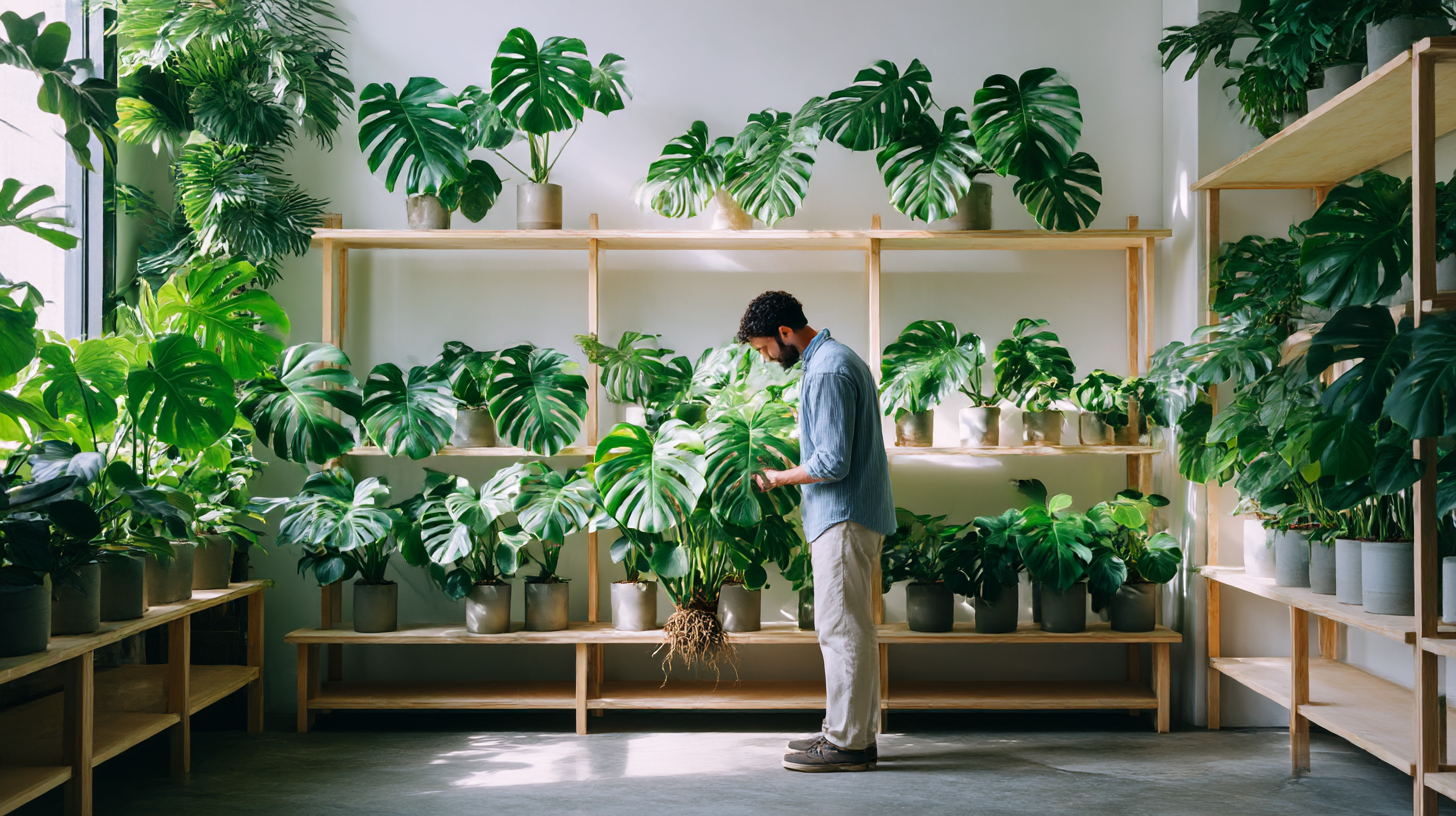 Overzicht van verschillende soorten Monstera gatenplanten met bladtypen en kenmerken