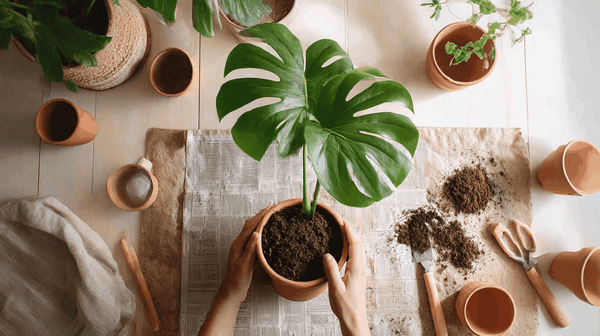 Hoe verpot je een Monstera? Stap-voor-stap uitleg