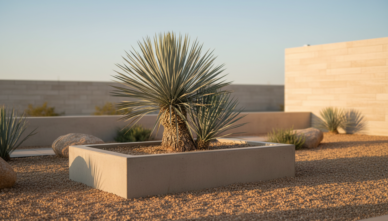 Yucca planter