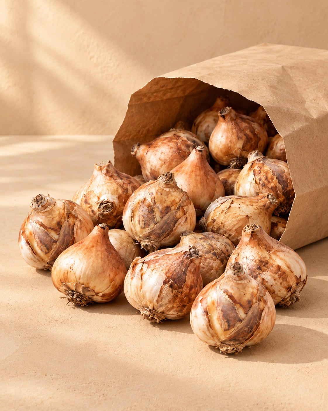 Bollen van bloem natte tuin mix