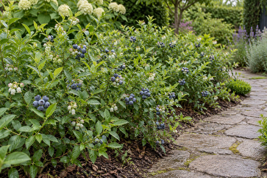 Økologisk blåbærplante (Vaccinium corymbosum)