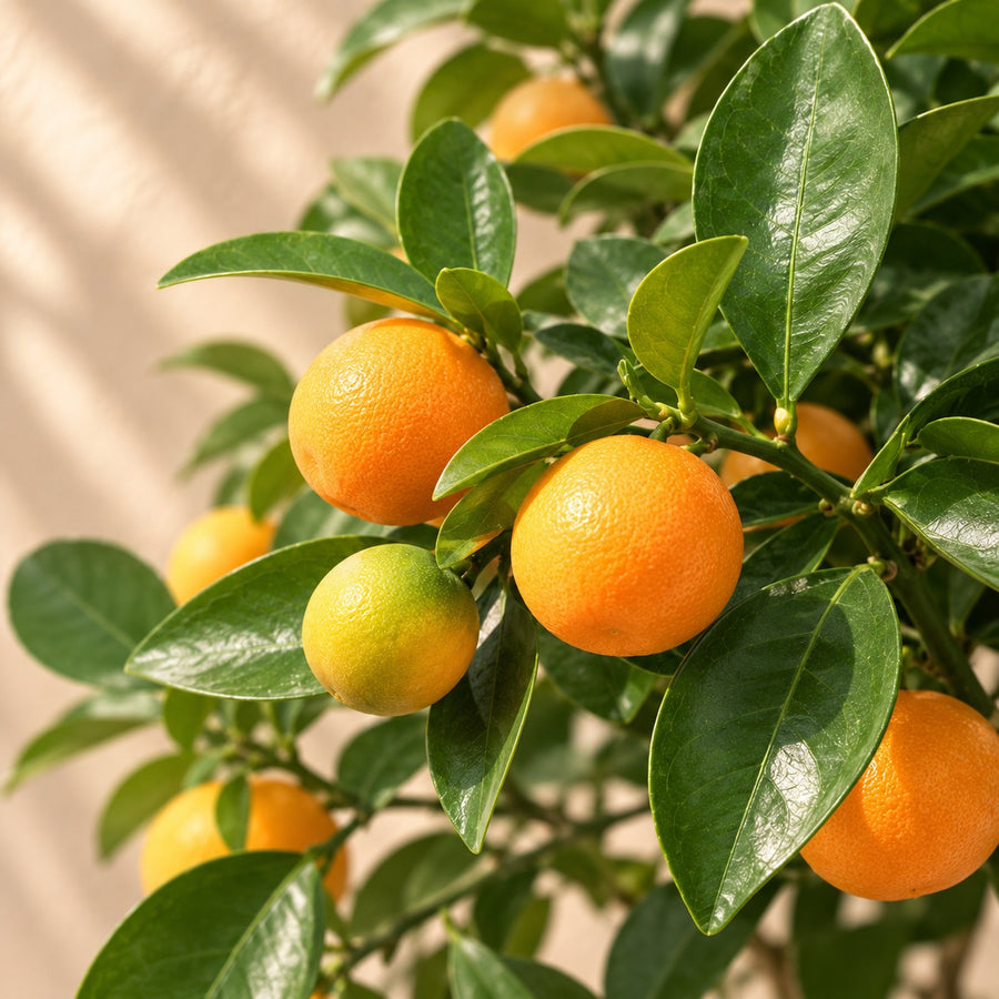 Calamondinboom (Citrus mitis) 40 cm hoog, pot ø15 cm
