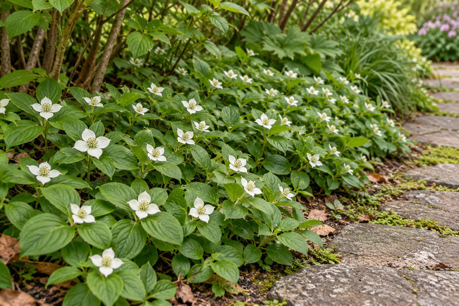 Cornouiller du Canada (Cornus canadensis)