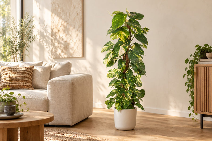 Epipremnum pinnatum 120 cm hoog, pot ø24 cm