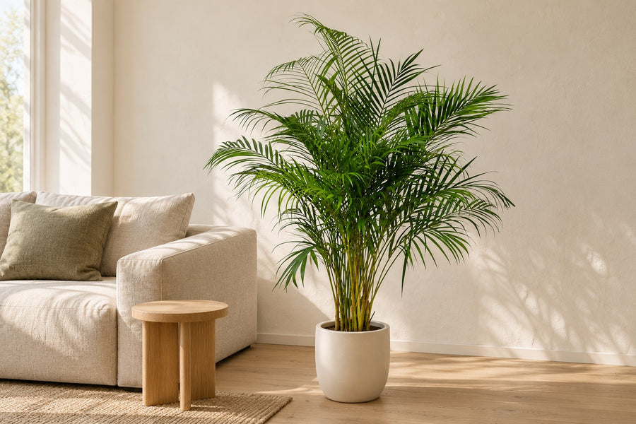 Palma Areca (Dypsis lutescens) 160 cm di altezza, vaso ø27 cm