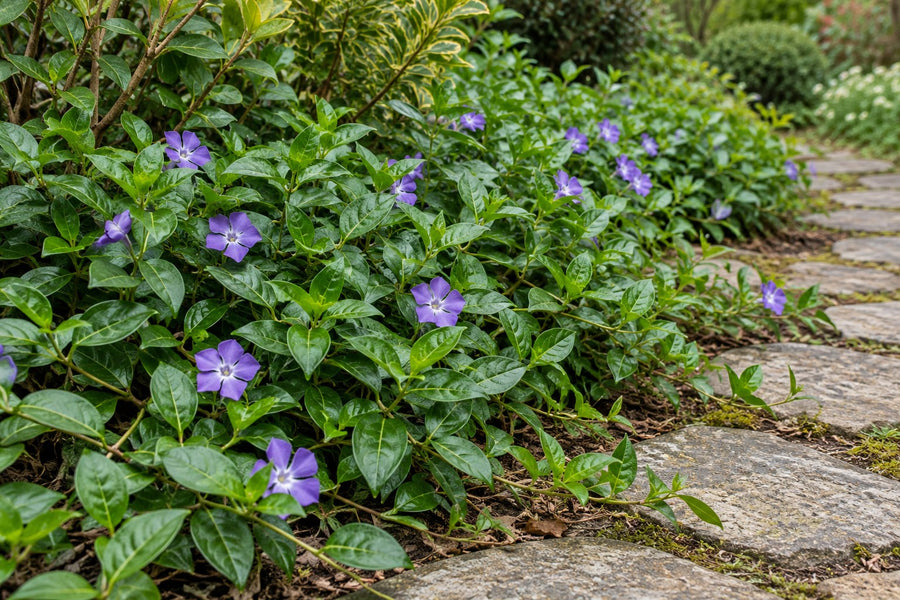 Greater periwinkle (Vinca major)