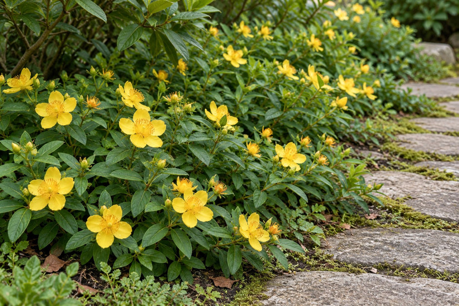 Storblomstret perikon (Hypericum calycinum)