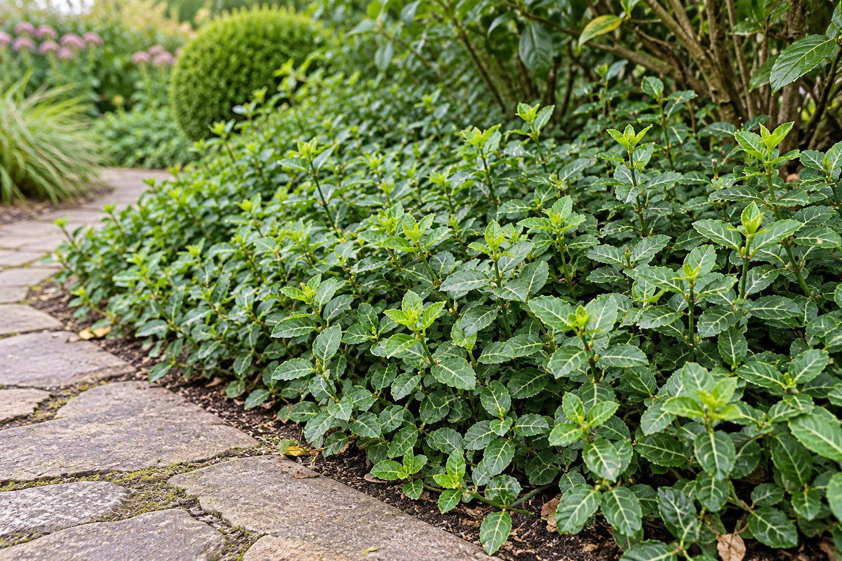 Fusain rampant planté au jardin