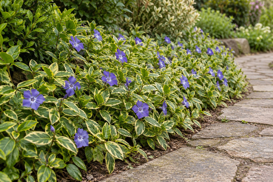 Pervinca minore 'Blue and Gold' (Vinca minor)