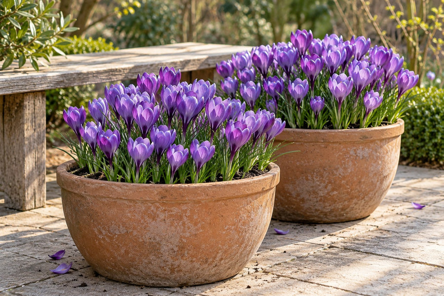 Krokusbollen Blue (Crocus)