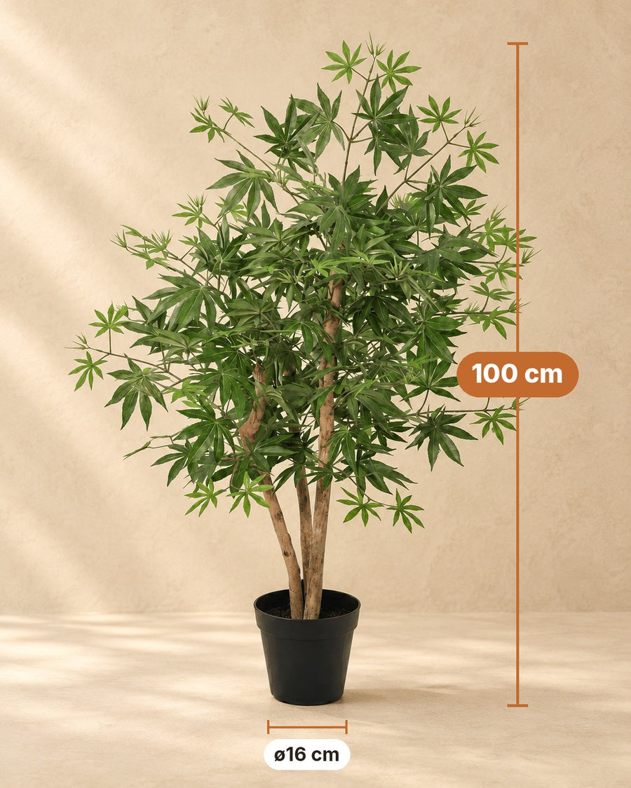 Kunstplant Acer Palmatum 100cm - ø16