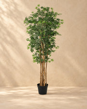 Kunstplant Acer Palmatum van 180 cm hoog in pot van 20 cm