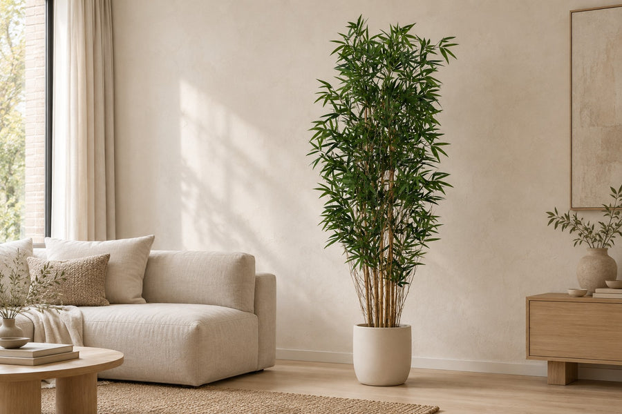 Kunstplant Bamboe 210cm - ø23