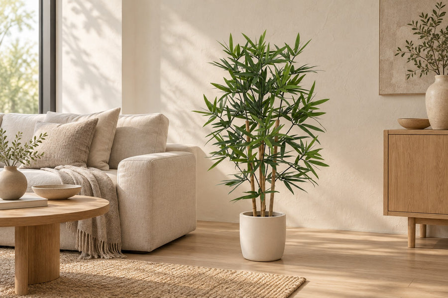 Kunstplant Bamboe 91cm - ø13
