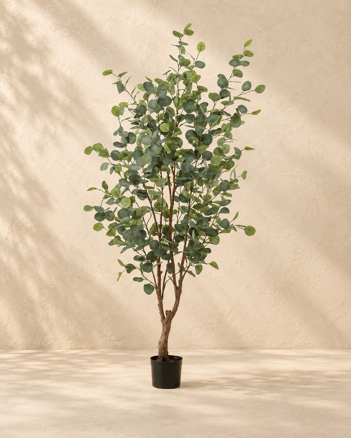 Artificial Eucalyptus (Eucalyptus sp.), 140 cm tall in a 15 cm pot