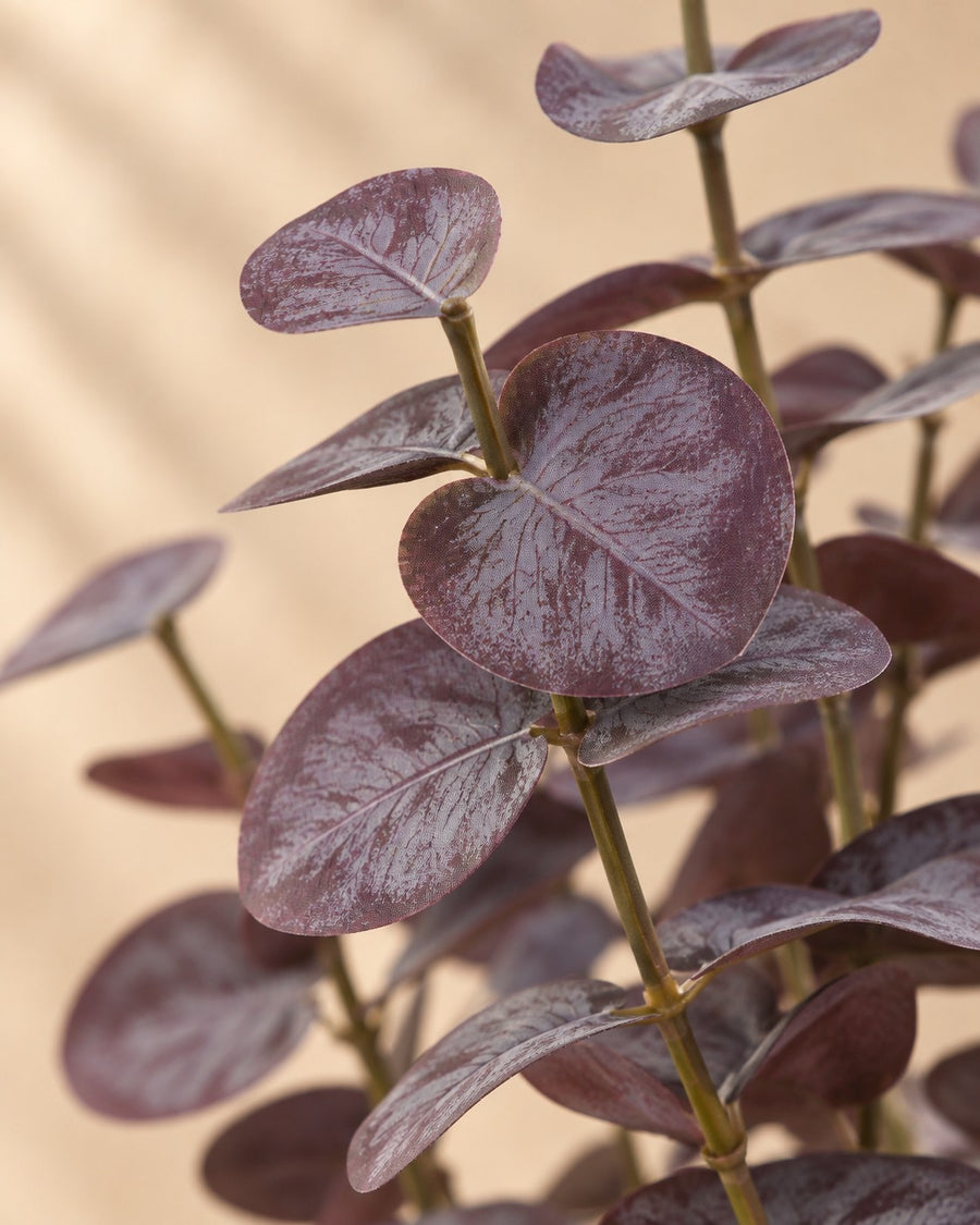 Kunstplant Eucalyptus paars 120cm - ø18