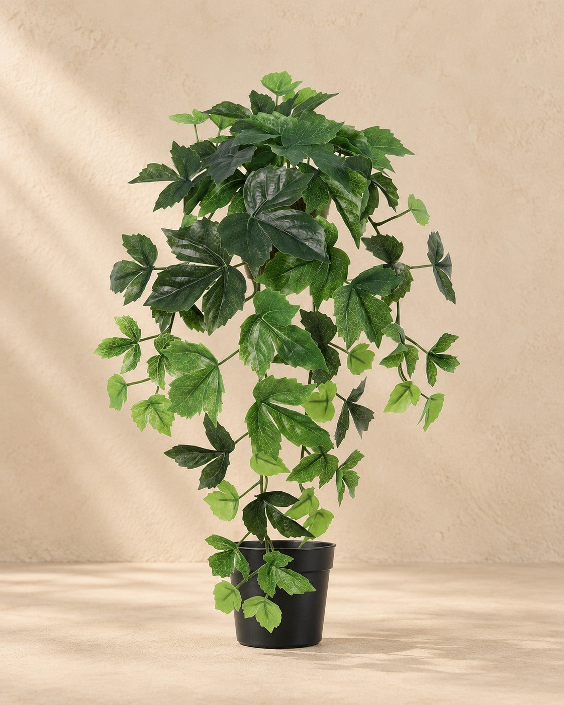 Sztuczna roślina Bluszcz wisząca (Hedera helix), wysokość 48 cm, w doniczce 9 cm