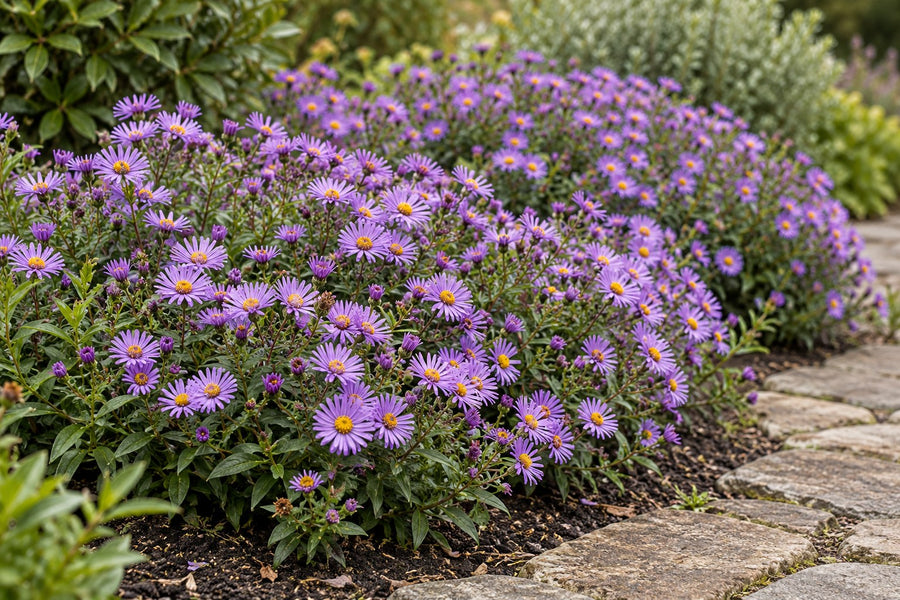 Áster enano 'Prof. Anton Kippenberg' (Aster dumosus)
