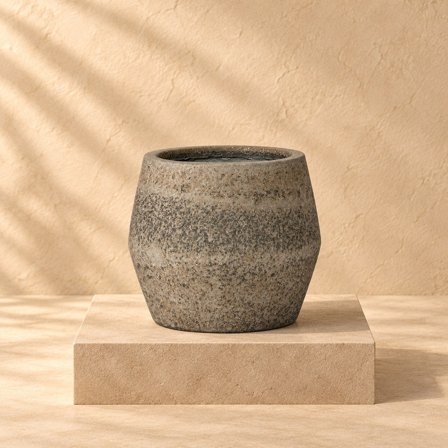 Pot Harley L Diorite Gris D53 x H32 32cm - ø53