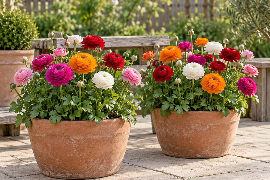 Ranonkelbollen Mix (Ranunculus)