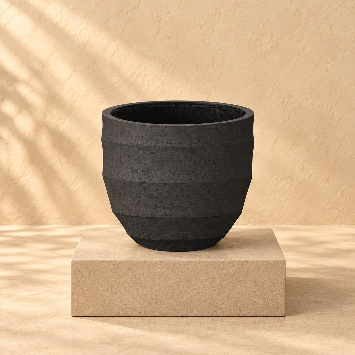 Dekorativ potte Bordo New Egg Earth Ø55 x H46 cm
