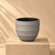 Dekorativ potte Bordo New Egg Grey Ø65 x H54 cm