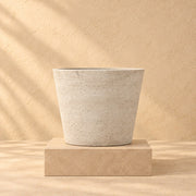 Pot décoratif Seau Beige Washed Ø50 x H40 cm