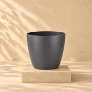 Dekorativ potte Elho Brussels round antracit Ø30 x H27 cm