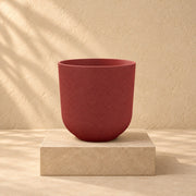 Pot décoratif Elho Jazz Round rouge toscan Ø23 x H21 cm