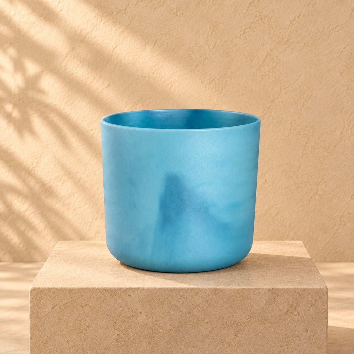 Ziertopf Elho Ocean Round atlantic blue Ø14 x H13 cm