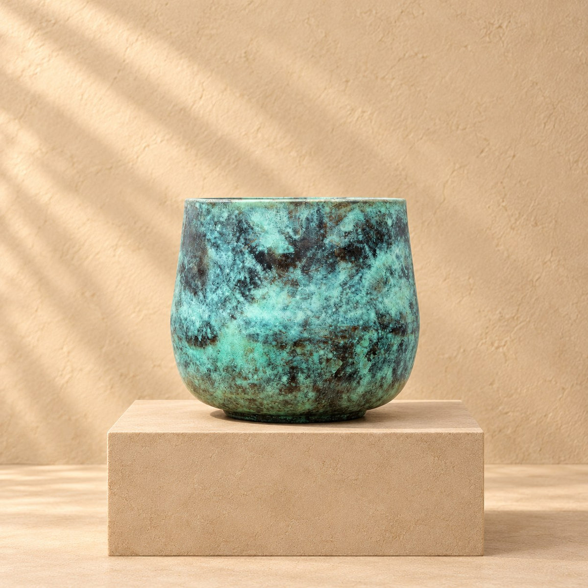 Pot décoratif Elisa Mystic Green Ø44 x H39 cm