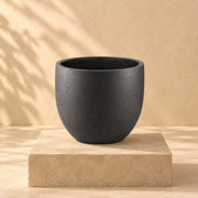 Dekorativ potte Grigio new egg antracit Ø45 x H38 cm