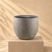 Pot décoratif grigio new egg béton naturel Ø45 x H38 cm