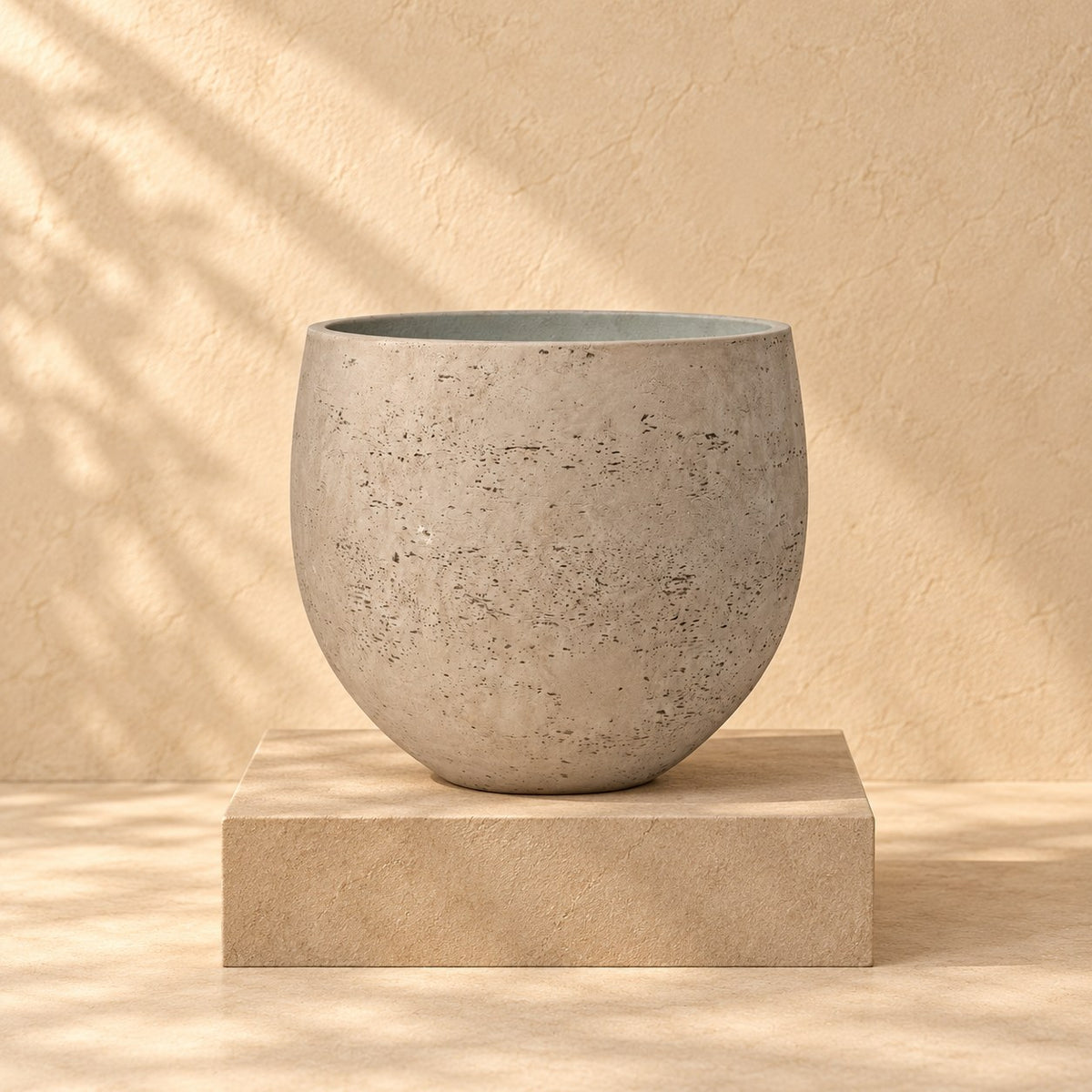 Ziertopf Orb Grey Washed Ø32 x H28 cm