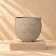 Dekorativ potte Orb Grey Washed Ø39 x H35 cm