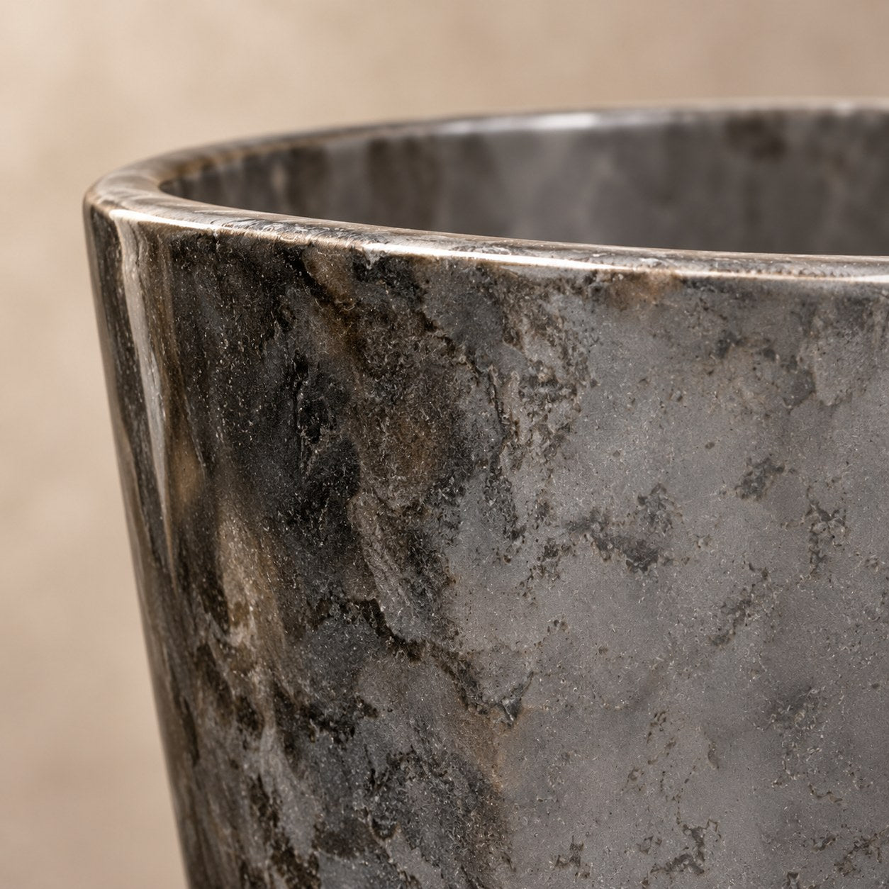 Buy Palermo marble grey pot size Ø40cm | XXLplant