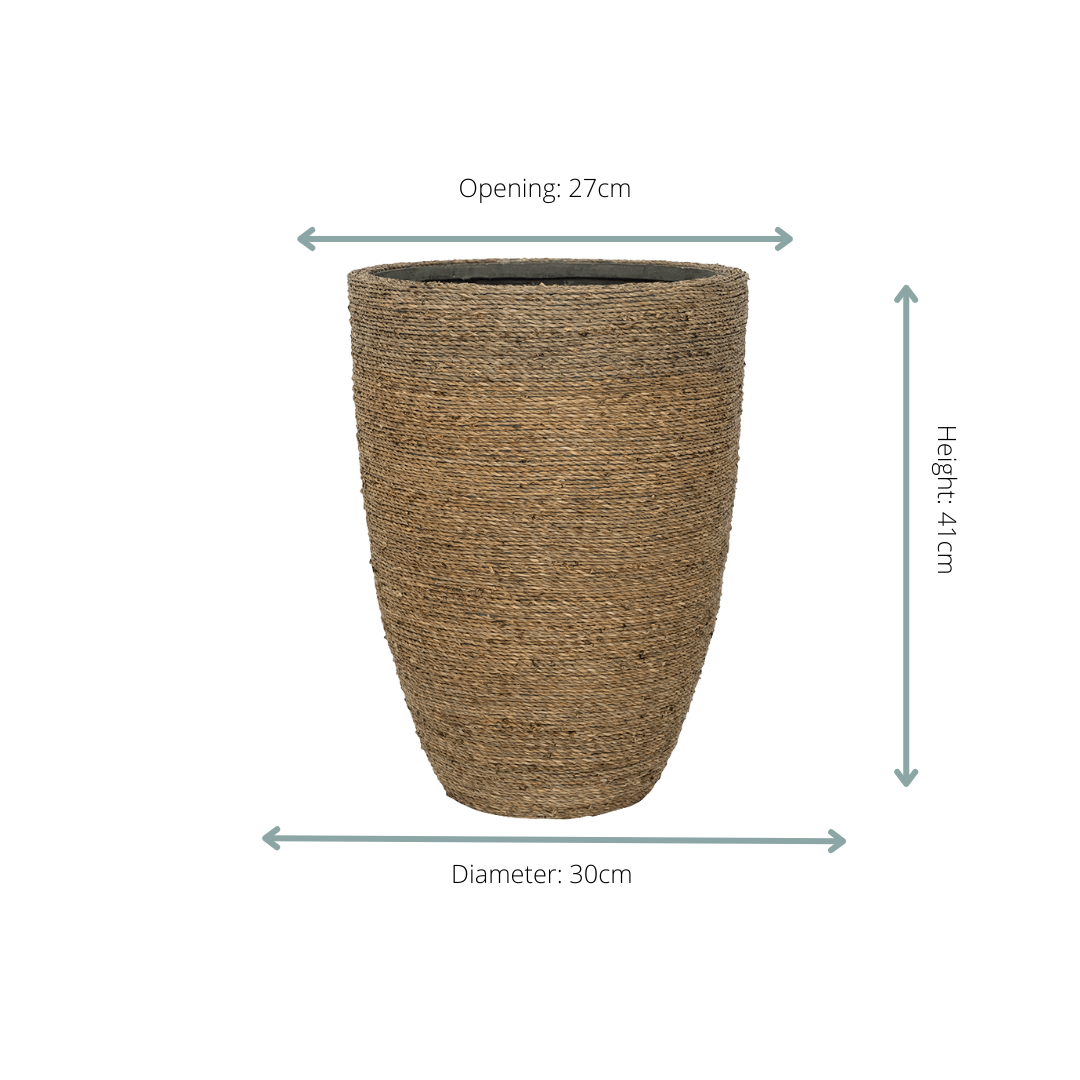 Sierpot Ben Straw Grass Ø30 x H41 cm