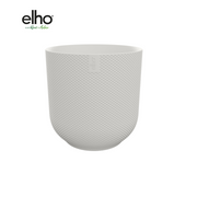 Potte elho Jazz Rund hvid rund urtepotte D26xH24 moderne design indendørs udendørs