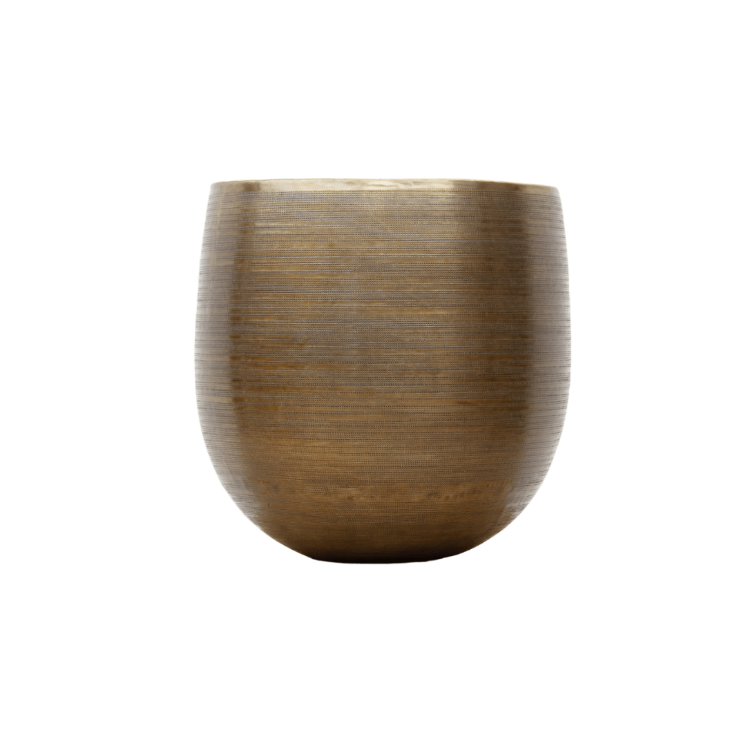 Sierpot Rowen gold Ø42 x H41 cm