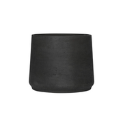 Pyntegryde Patt Sort Vasket Ø34 x H28 cm