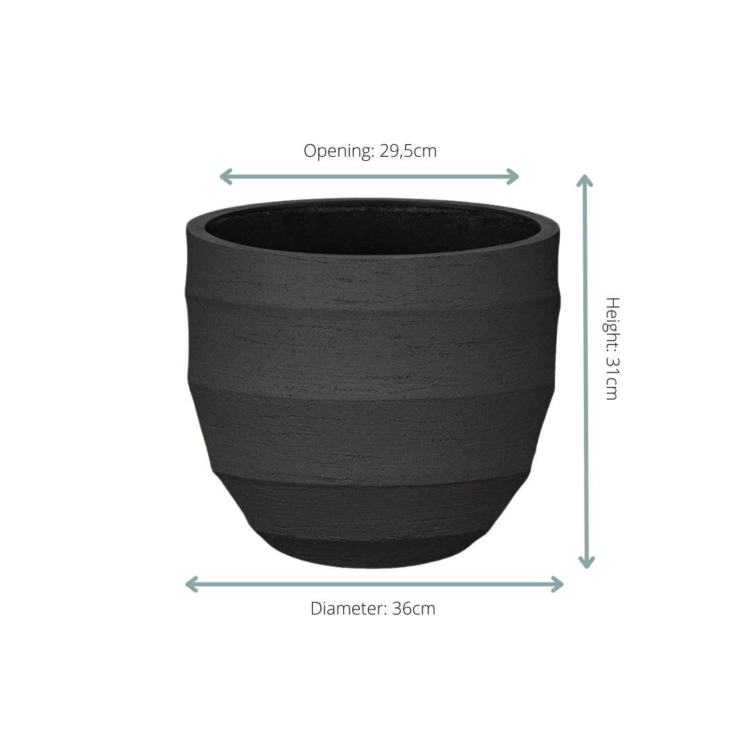 Sierpot Bordo New Egg Earth Ø36 x H31 cm