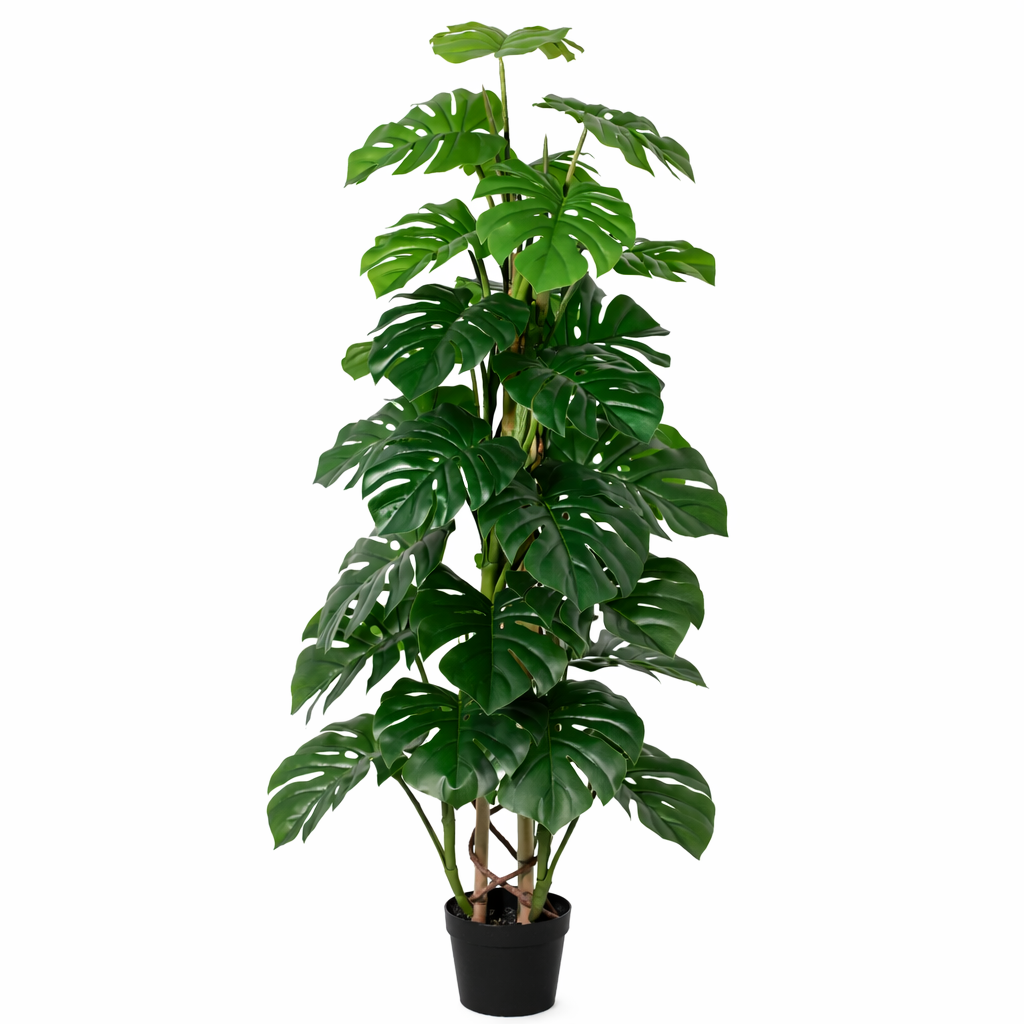 Artificial plant Monstera Monkey Leaf 125cm - ø18