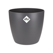 Pot décoratif Elho Bruxelles rond anthracite Ø20 x H19 cm