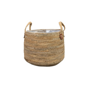Kurv Isla naturlig D28xH19 lavet af naturmateriale