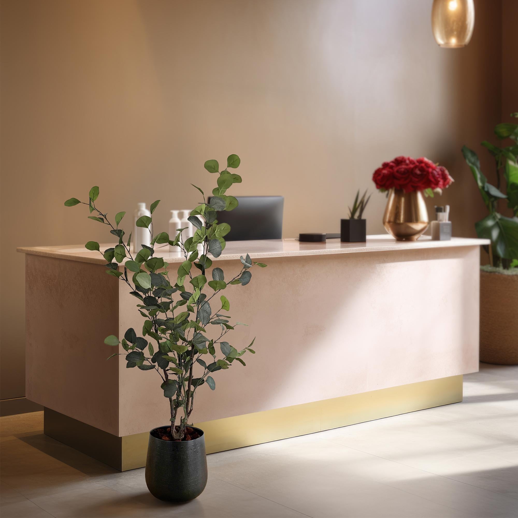 Kunstpflanze - Eukalyptus - Blaugummibaum - 120 cm