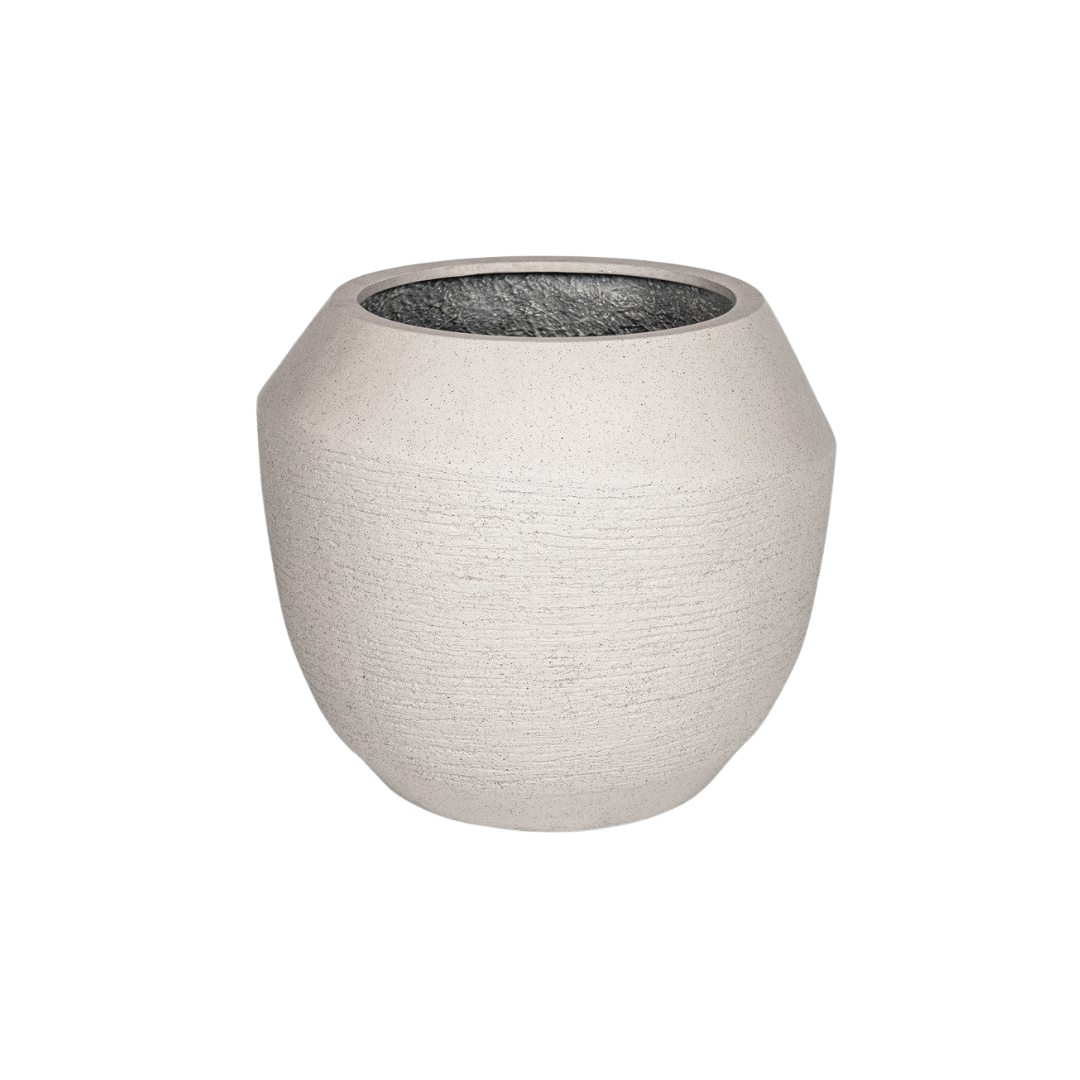 Bloempot Ruvido Sand, ø54 cm, hoogte 47 cm