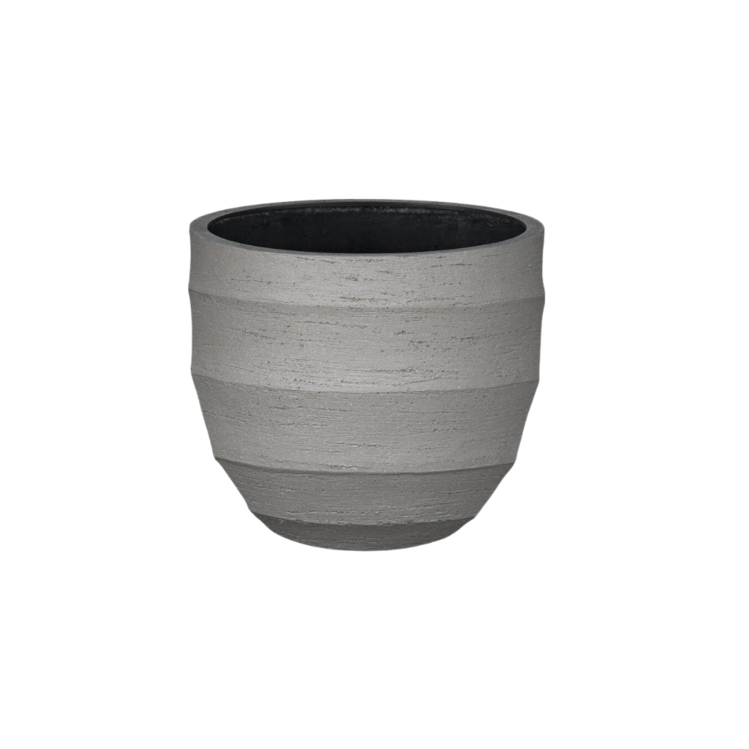 Bloempot Bordo New Egg Grey, ø36 cm, hoogte 31 cm