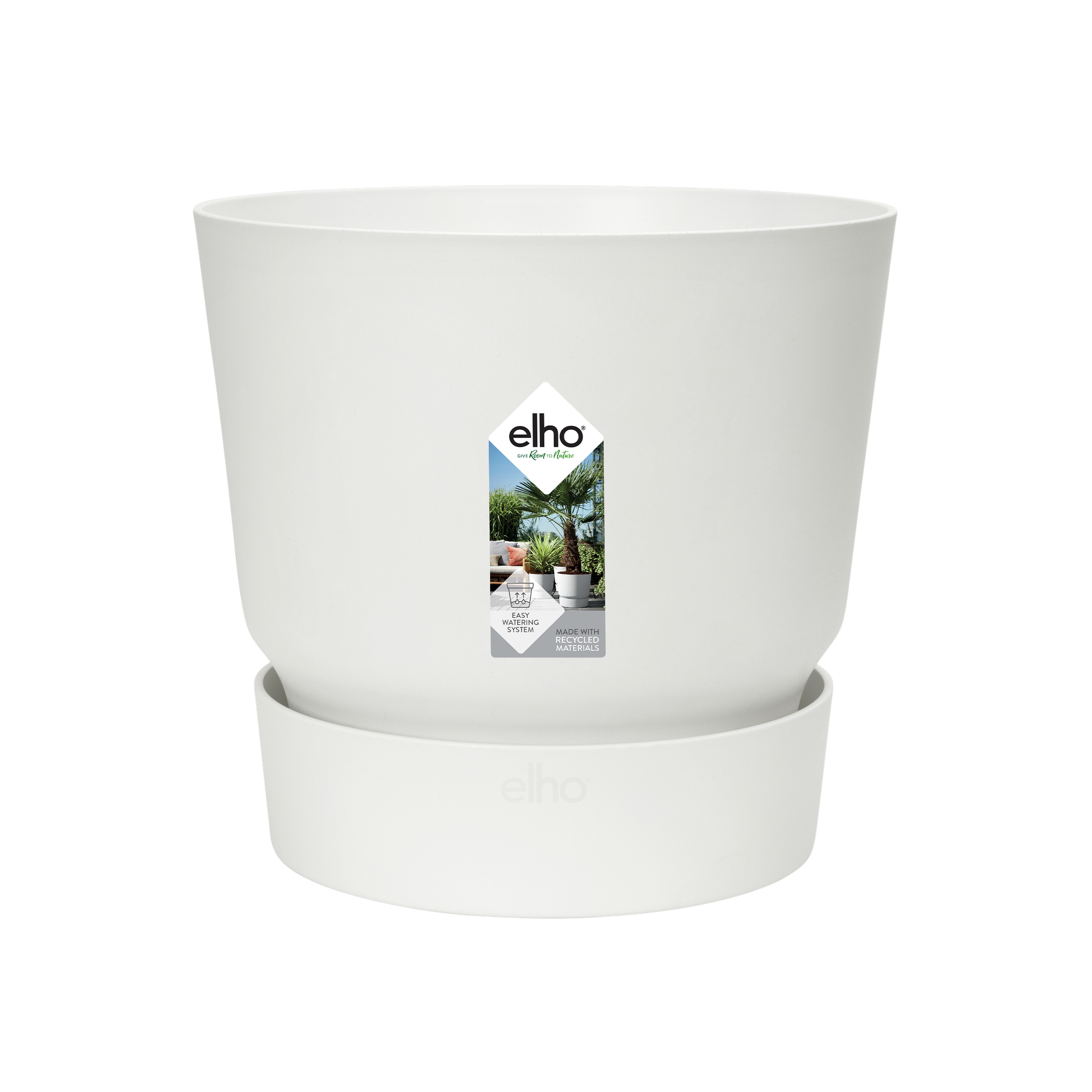 Sierpot Elho Greenville wit Ø39 x H37 cm